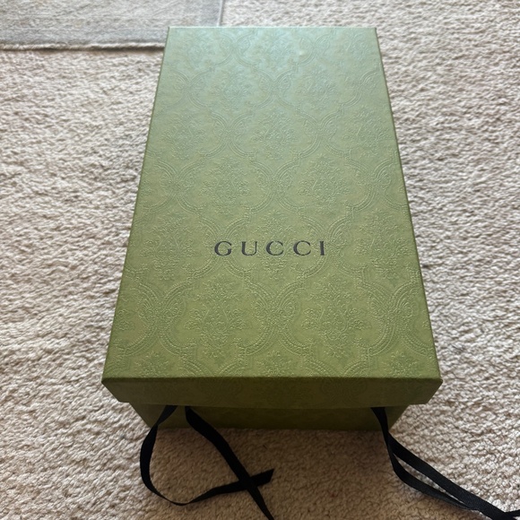 MEN'S GUCCI ACE SNEAKER WITH WEB - Picture 1 of 8